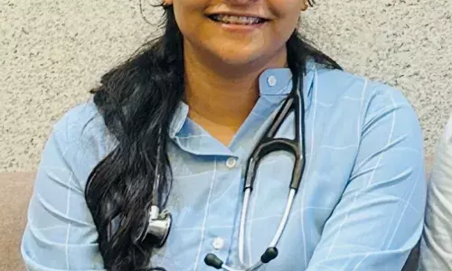 एम्स डी एम प्रवेश परीक्षा में डा अमीषा की 5वीं रैंक