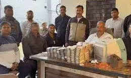 नाकाबंदी में स्कॉर्पियो से 1 करोड़ 11 लाख रुपये की नकदी बरामद, पांच गिरफ्तार