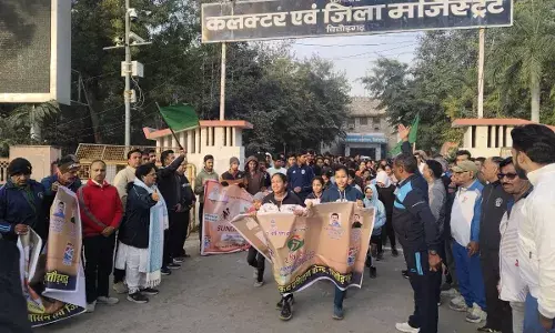 रन फॉर विकसित राजस्थान दौड़ एवं संडे ऑन साइकिलिंग का आयोजन