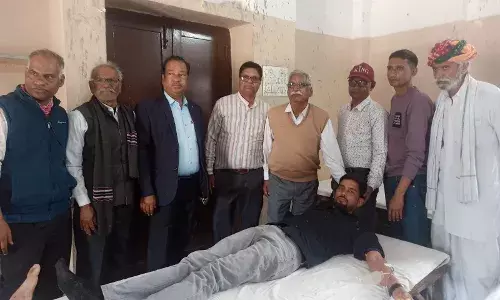 भीलवाड़ा: बुनकर   समाज के  चतुर्थ रक्तदान शिविर, 66 यूनिट रक्त संग्रह