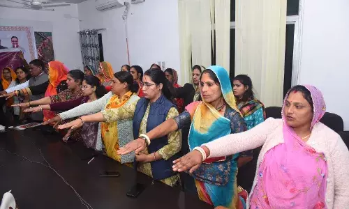 नई चेतना 4.0 राष्ट्रीय अभियान के तहत जेंडर प्रतिज्ञा कार्यक्रम आयोजित