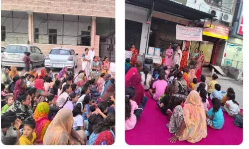 संस्कृति सप्ताह के पंचम दिवस वंचित बस्ती में संस्कार कार्यक्रम आयोजित