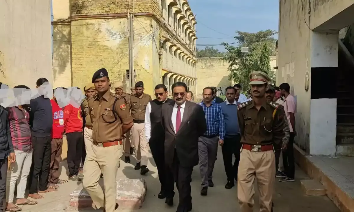 जेल विजिटिंग बोर्ड ने किया भीलवाड़ा कारागृह का निरीक्षण, सुविधाओं की परख