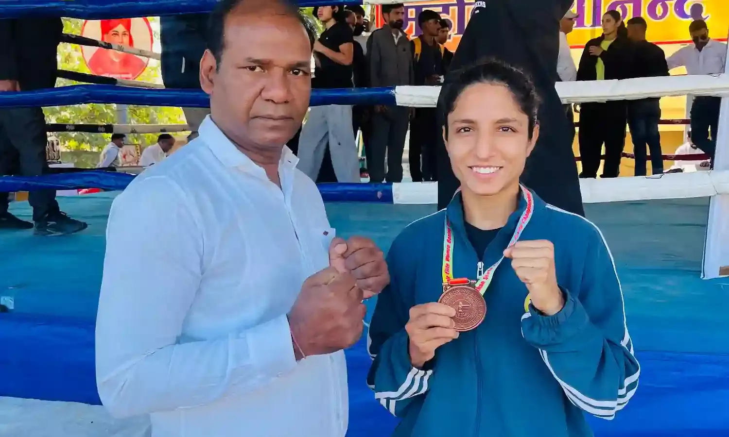 बाक्सर  रिद्धिमा को सीनियर प्रतियोगिता में कांस्य पदक