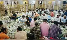 सांवलियाजी मंदिर भंडार की काउंटिंग पूरी, कुल आय 29 करोड़ 32 लाख से अधिक