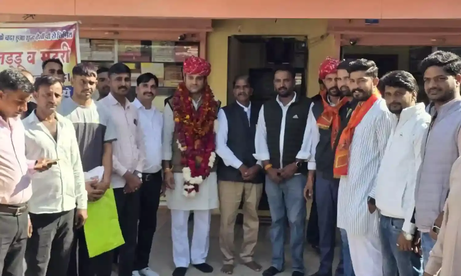 भाजपा युवा मोर्चा प्रदेश अध्यक्ष ने कोटड़ी श्याम के दर्शन कर आशीर्वाद प्राप्त किया