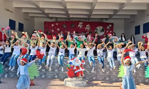 राजसमंद सेन्ट पॉल्स स्कूल में क्रिसमस पर्व मनाया