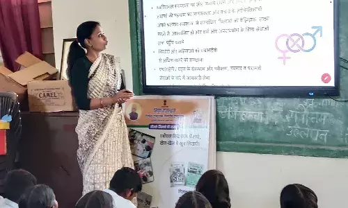 विद्यार्थियों को कराया ‘प्रजनन स्वास्थ्य एवं एचआईवी की रोकथाम’ का बोध