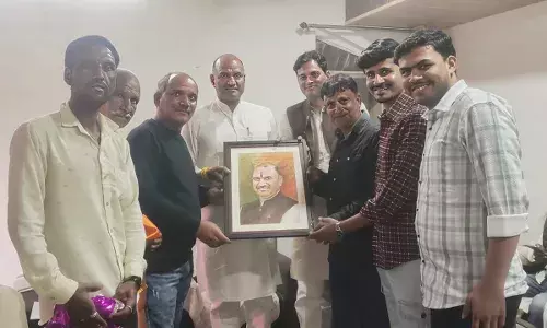 सी पी जोशी का स्वागत किया