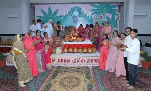 अग्रवाल उत्सव भवन में श्रीमद् भागवत कथा ज्ञान यज्ञ महोत्सव का तीसरा दिवस