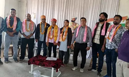 हमीरगढ़ में नेशनल कुश्ती प्रतिभा का किया सम्मान