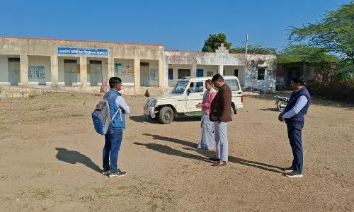 कानपुरा गांव में सरकारी स्कूल व खेल मैदान में लोगों का अतिक्रमण तहसीलदार जयसिंह ने मौके पर जाकर लिया अतिक्रमण का जायजा