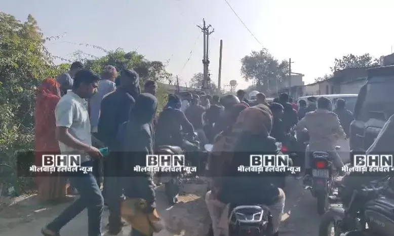 बागोल रोड पर भीषण सड़क हादसा, अनियंत्रित स्कॉर्पियो की टक्कर से बाइक सवार की मौके पर मौत