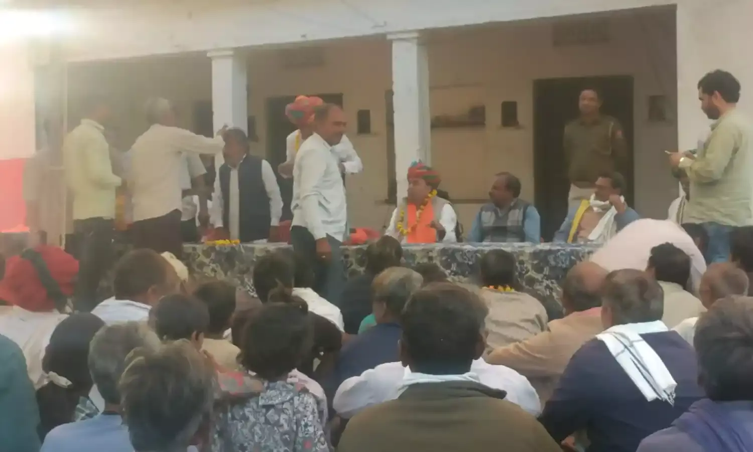 खजूरी ग्राम में किया विकास कार्यों का लोकार्पण