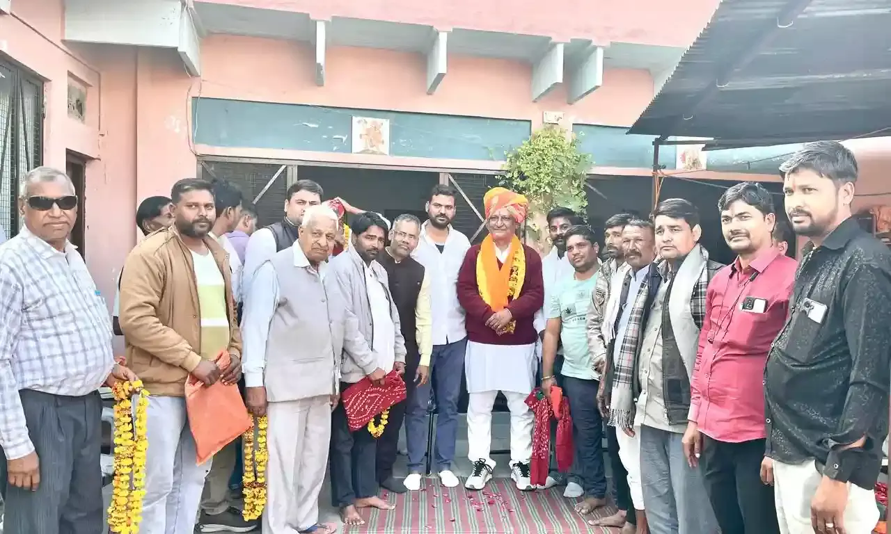 राज्यमंत्री अनुसूचित जाति वित्त एव विकास आयोग नायक का ढिकोला दौरा