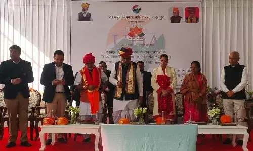 युडीएच मंत्री झाबरसिंह खर्रा के आतिथ्य में निकाली लॉटरी