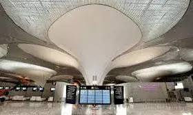 नवी मुंबई इंटरनेशनल एयरपोर्ट से रोजाना 25 उड़ानों का संचालन, दो करोड़ यात्रियों की क्षमता नवी मुंबई इंटरनेशनल एयरपोर्ट से रोजाना 25 उड़ानों का संचालन, दो करोड़ यात्रियों की क्षमता