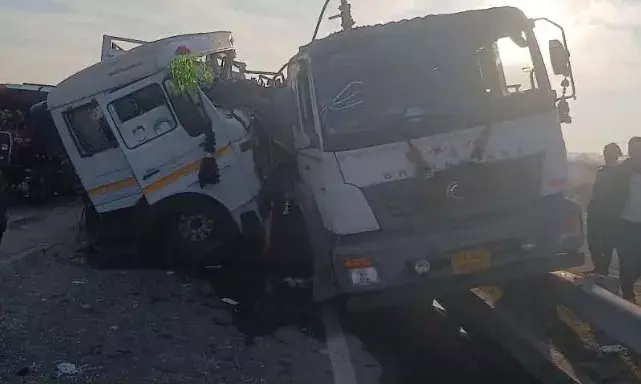 चाकसू बायपास पर भीषण सड़क हादसा, चालक की मौत