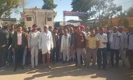 बिजौलियां में अवैध खनन के खिलाफ ग्रामीणों का उग्र विरोध, कार्रवाई नहीं हुई तो आंदोलन की चेतावनी