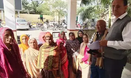 मनरेगा बचाने की आवाज: आमेट में मजदूर संघ ने राष्ट्रपति के नाम सौंपा ज्ञापन