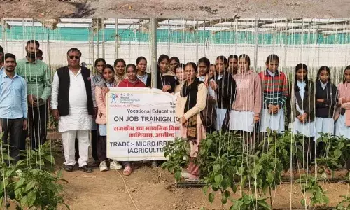 स्कूली छात्र छात्राओं ने किया बराना जैविक कृषि फार्म का भ्रमण, जैविक कृषि के बारे में ली जानकारी