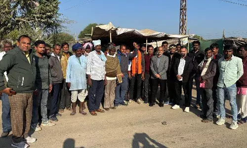 विधायक अशोक कोठारी ने वार्ड 55-56 का दौरा कर किया विकास कार्यों का निरीक्षण