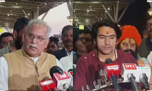 रायपुर में भूपेश बघेल का धीरेंद्र शास्त्री पर हमला, शास्त्रार्थ की खुली चुनौती