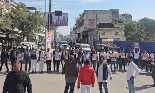 राजसमंद में कांग्रेस ने अरावली संरक्षण के लिए निकाली पैदल रैली