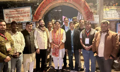 मंत्री गहलोत ने कुलदेवी बाणमाता के दर्शन कर लिया आशीर्वाद