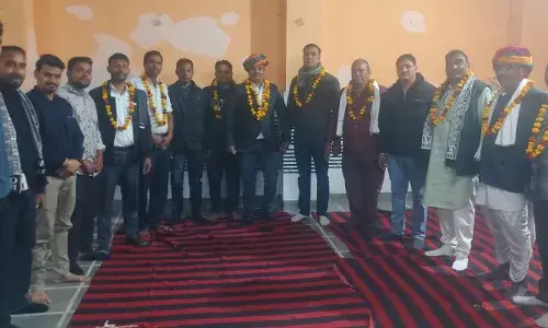 भीलवाड़ा में जिला बार एसोसिएशन चुनाव में  जीत पर  अभिनंदन