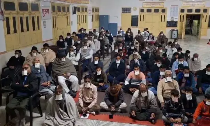 आसींद में लगातार 253वें सप्ताह हुआ सामूहिक नवकार महामंत्र जाप