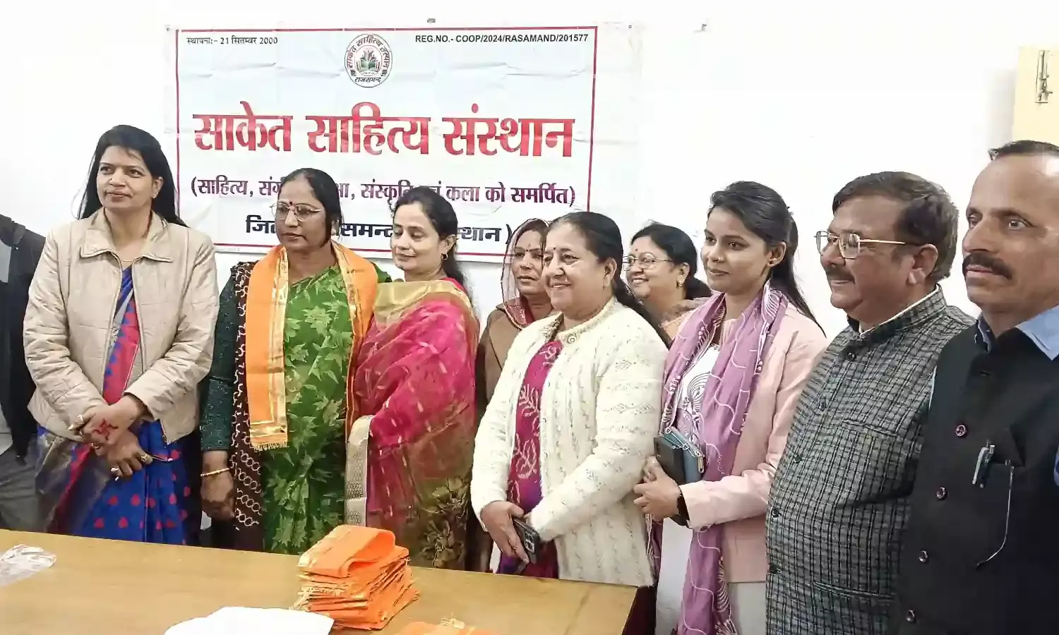 साकेत साहित्य संस्थान का वार्षिक अधिवेशन और कार्यकारिणी चुनाव सम्पन्न, वीणा अध्यक्ष निर्वाचित