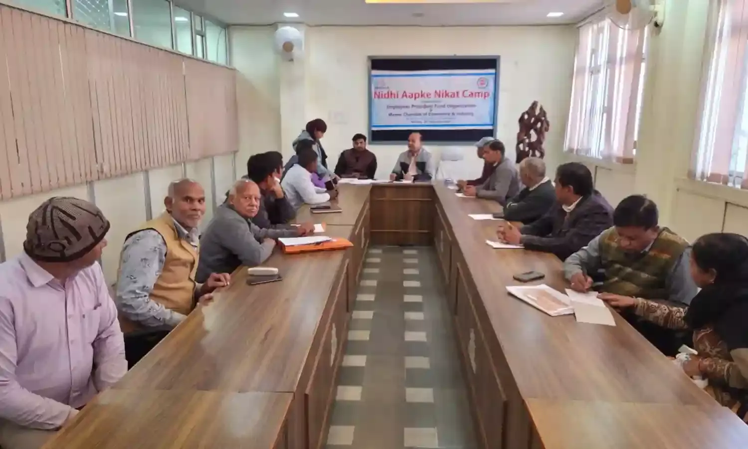 निध‍ि आपके निकट कैम्प, कर्मचारियों की पेंशन और भविष्य निधी समस्याओं का समाधान