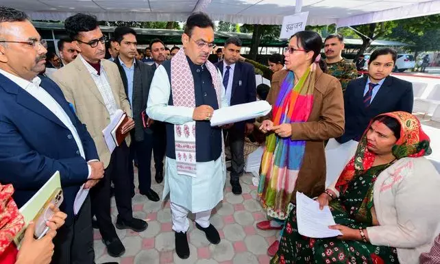 भजनलाल शर्मा ने जनता की समस्याओं के त्वरित समाधान के दिए निर्देश भजनलाल शर्मा ने जनता की समस्याओं के त्वरित समाधान के दिए निर्देश