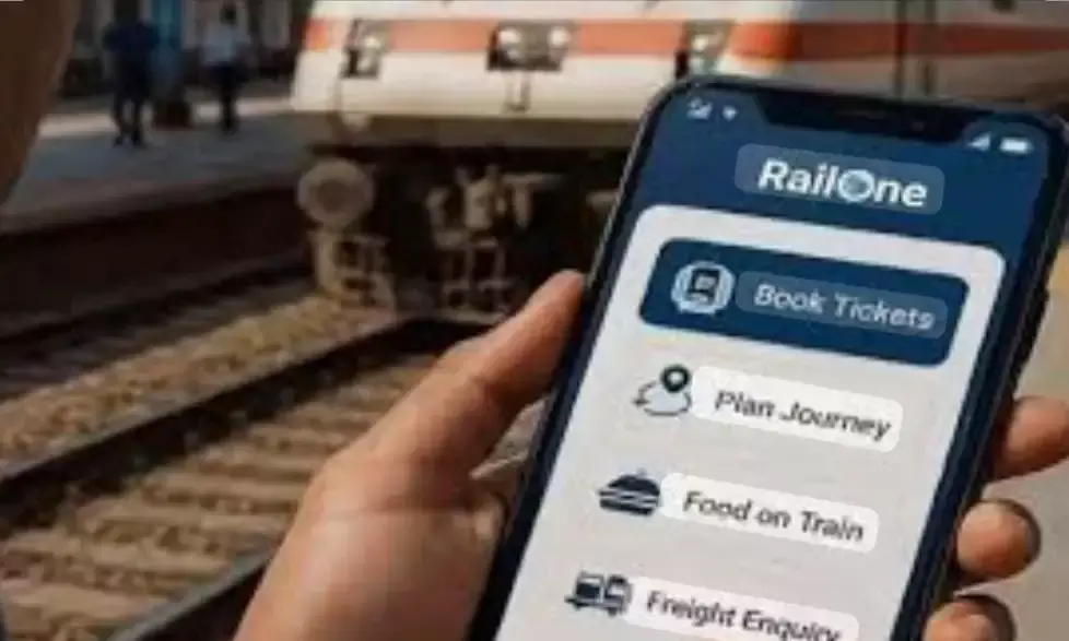 रेलवे देगा RailOne ऐप से अनारक्षित टिकटों की खरीद पर 3 प्रतिशत की छूट