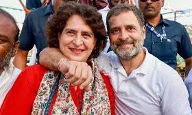 नया साल मनाने रणथंभौर पहुंचीं प्रियंका वाड्रा, राहुल गांधी भी रहे मौजूद