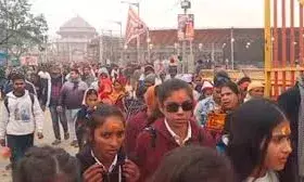 रामलला की प्राण प्रतिष्ठा द्वादशी: रामनगरी में भक्ति और उल्लास, अन्नपूर्णा मंदिर पर होगा ध्वजारोहण