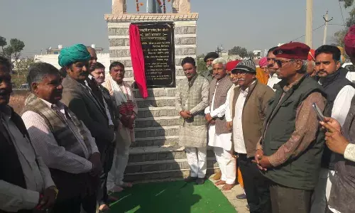 आसींद में धोली ठाकुर स्व उमेद सिंह की 7वीं पुण्यतिथि मनाई