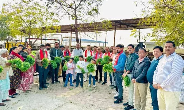 प्रथम पुण्यतिथि पर गौसेवा एवं धार्मिक अनुष्ठानों का आयोजन