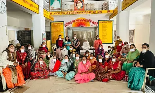 साध्वी मंडल के सानिध्य में शीतलगच्छ यश गुरुणी प्रोत्साहन मंडल की बैठक