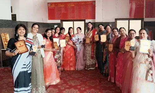 आजाद नगर माहेश्वरी महिला संगठन द्वारा सेवा से सहयोग तक सम्मान कार्यक्रम आयोजित