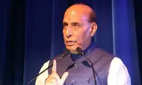 रक्षामंत्री राजनाथसिंह शुक्रवार को उदयपुर में रक्षामंत्री राजनाथसिंह शुक्रवार को उदयपुर में