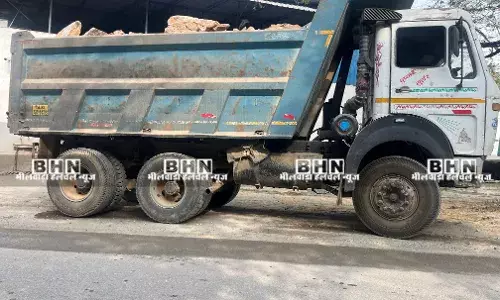 अरावली क्षेत्र में अवैध खनन पर सख्ती, संयुक्त टीम ने तीन प्रकरण दर्ज कर दो डम्पर और एक ट्रैक्टर जब्त