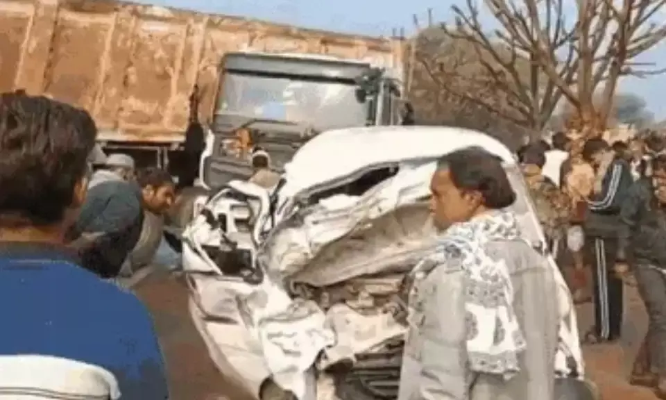 डंपर और इको कार भिड़ंत में एक ओर घायल ने दम तोड़ा, मृतकों की संख्या हुई चार