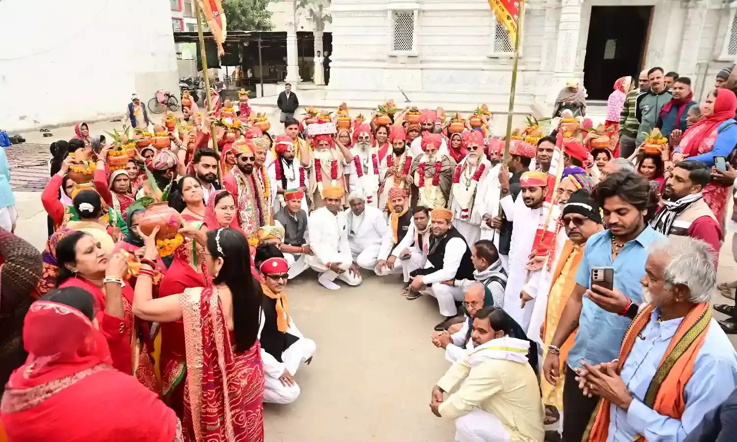 सिद्धबली हनुमान मंदिर में भागवत कथा का शुभारंभ