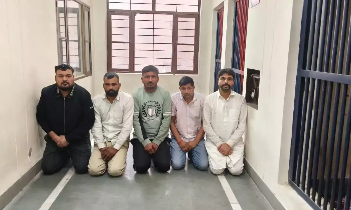 श्रीगंगानगर में लॉरेंस बिश्नोई गैंग से जुड़ा रंगदारी नेटवर्क ध्वस्त, पांच और आरोपी गिरफ्तार