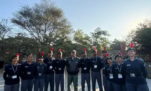 गणतंत्र दिवस 2026 में 6 राज एयर स्क्वाड्रन एनसीसी के 11 कैडेट्स बढ़ाएंगे राजस्थान का मान गणतंत्र दिवस 2026 में 6 राज एयर स्क्वाड्रन एनसीसी के 11 कैडेट्स बढ़ाएंगे राजस्थान का मान