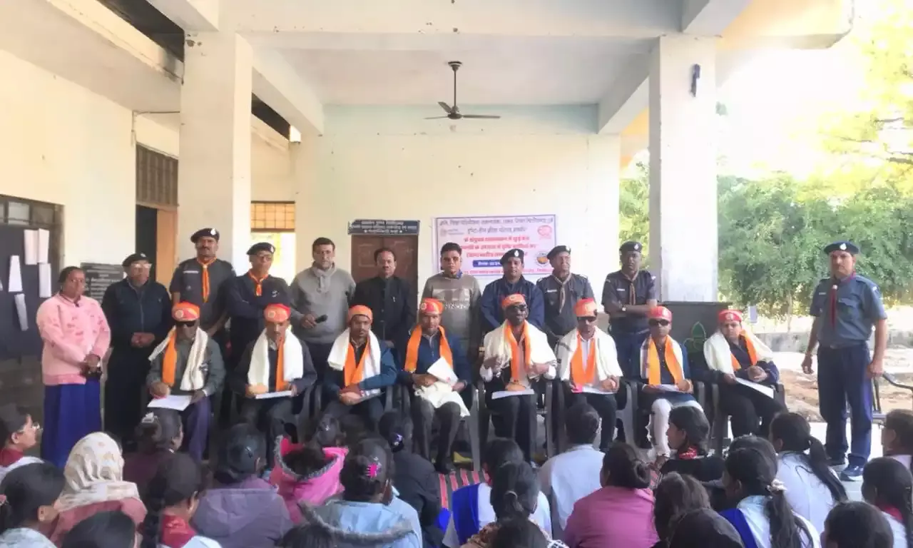 लुई ब्रेल जयंती के उपलक्ष पर दृष्टिबाधितों का किया सम्मान