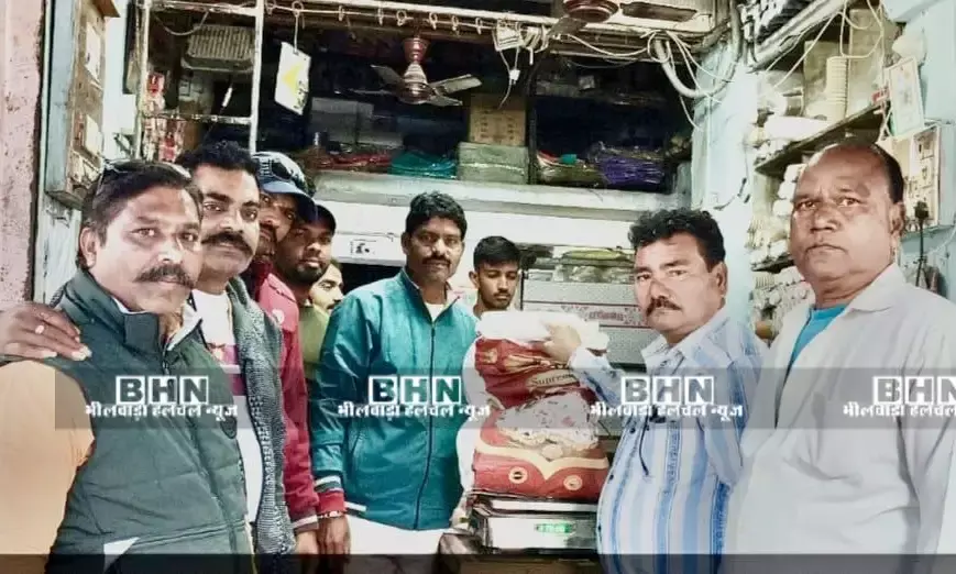 कांकरोली सब्जी मंडी में 1 क्विंटल 20 किलोग्राम प्लास्टिक जब्त, थोक व्यापारियों पर नगर परिषद की कार्रवाई