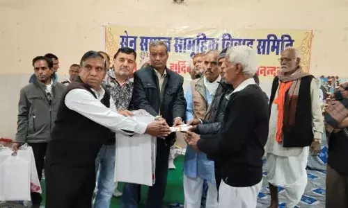 सेन समाज की 43 बेटियों के विवाह के लिए लग्न पत्र लिखकर सामूहिक विवाह सम्मलेन की हुई शुरुआत